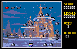 Niveau 3, Moscou sous la neige.